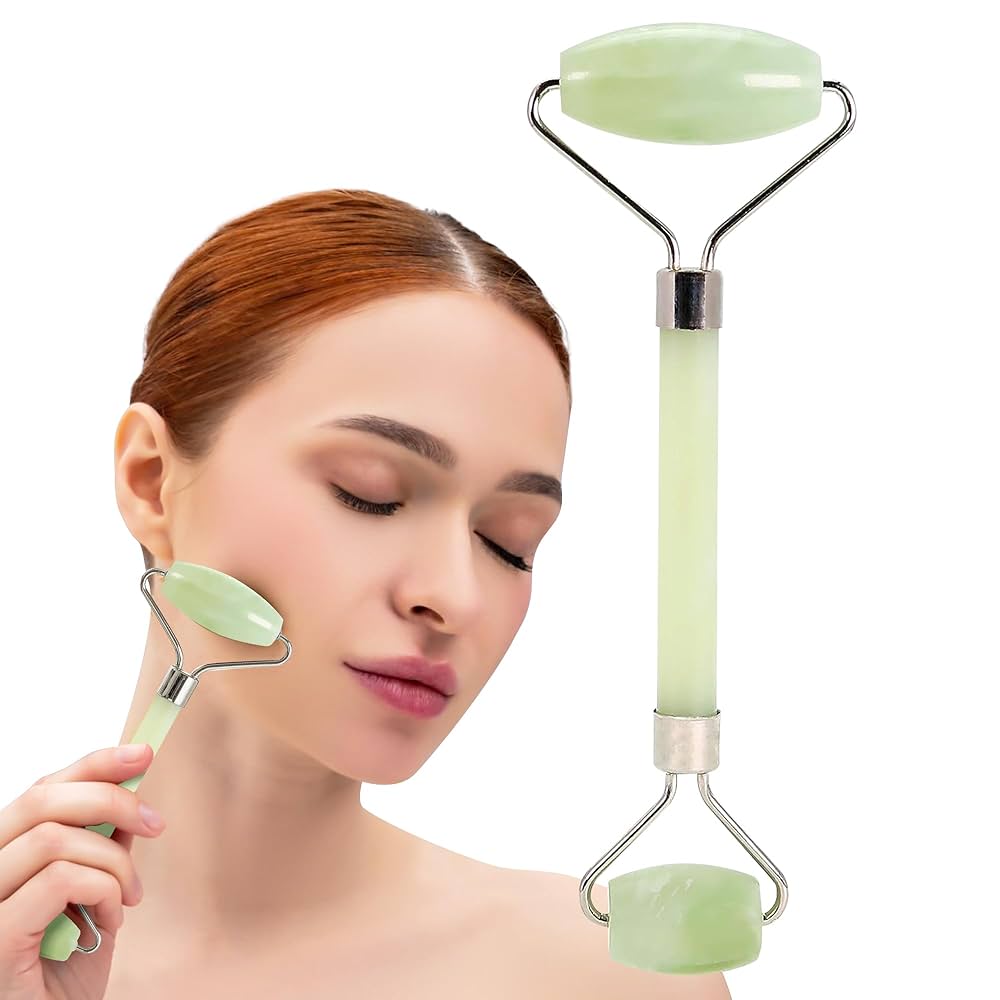 Jade Roller Double-head Massager